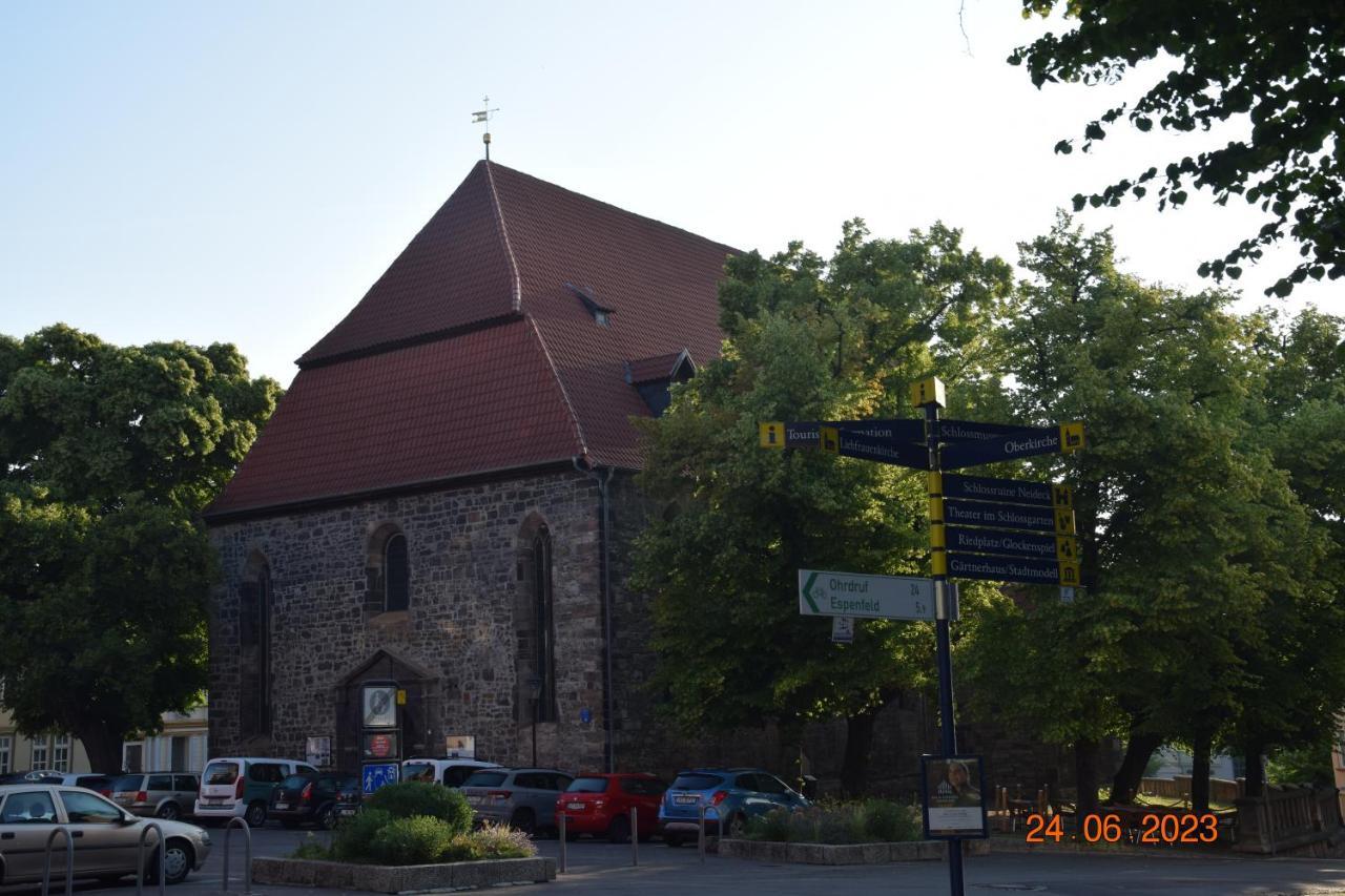Zur Pforte Arnstadt Exterior foto